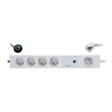 Ciabatta elettrica con interruttore a pedale - Avidsen - 103276