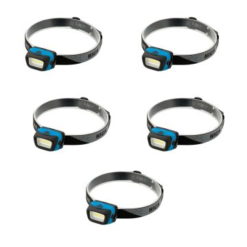 Set di 5 headlamp for outdoor activities