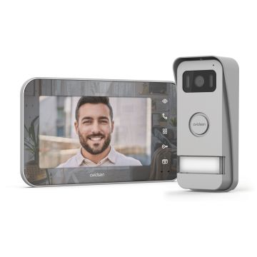 Videotelefono a colori Maya a 2 fili con design ecologico e doppio controllo a effetto specchio - Avidsen - 112291