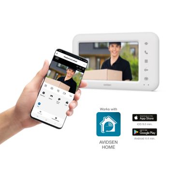 Videotelefono connesso AvidsenHome - Elia Smart - Avidsen - 112292