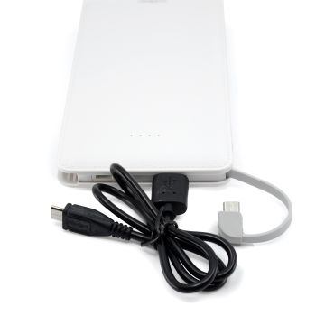 Banca di alimentazione Batteria esterna 10000 mAh Ingresso Uscita 5V 1A