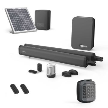 Avidsen Teha 410 Solar: Kit completo per cancelli a battente