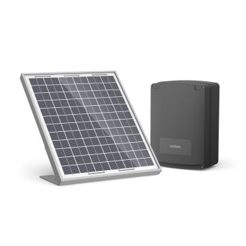 Kit solare universale per motorizzazione cancelli a 12V e 24V - Avidsen - 114375