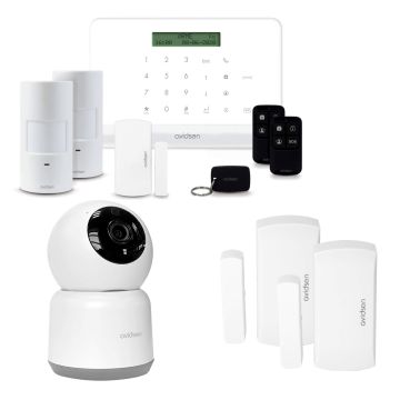 Kit di allarme collegato senza fili HomeSecure per appartamenti T2/T3