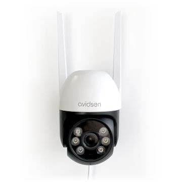 HomeCam 2K PTZ telecamera di sicurezza motorizzata per esterni Avidsen Home - Avidsen - 127154