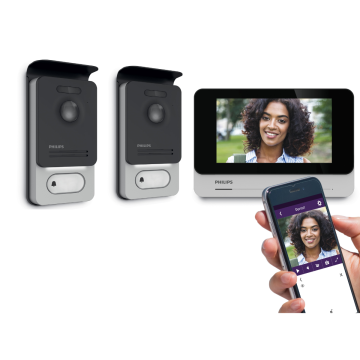 Videocitofono WelcomeEye Connect 2 con 2 pulsantiere esterne