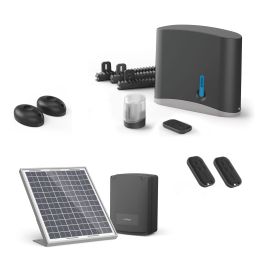 Cancello scorrevole a energia solare + 2 telecomandi aggiuntivi (3 in tutto) - Avidsen Cancello scorrevole a energia solare + 2 telecomandi aggiuntivi (3 in tutto) - Avidsen