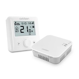 Termostato Smart Wi-Fi Wireless con modulo Ricevitore - HomeFlow WL - Avidsen - 127047 Termostato Smart Wi-Fi Wireless con modulo Ricevitore - HomeFlow WL - Avidsen - 127047