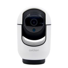 Telecamera WiFi 1080P Per Interni – Visione Notturna IR, Rilevamento Movimento, Audio Bidirezionale, 360°, Supporta MicroSD E Cloud